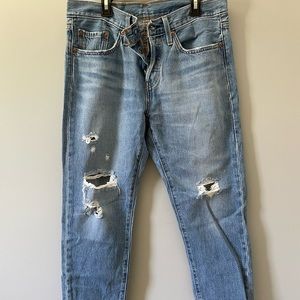 Womens Levi’s 501 W 27 L 28